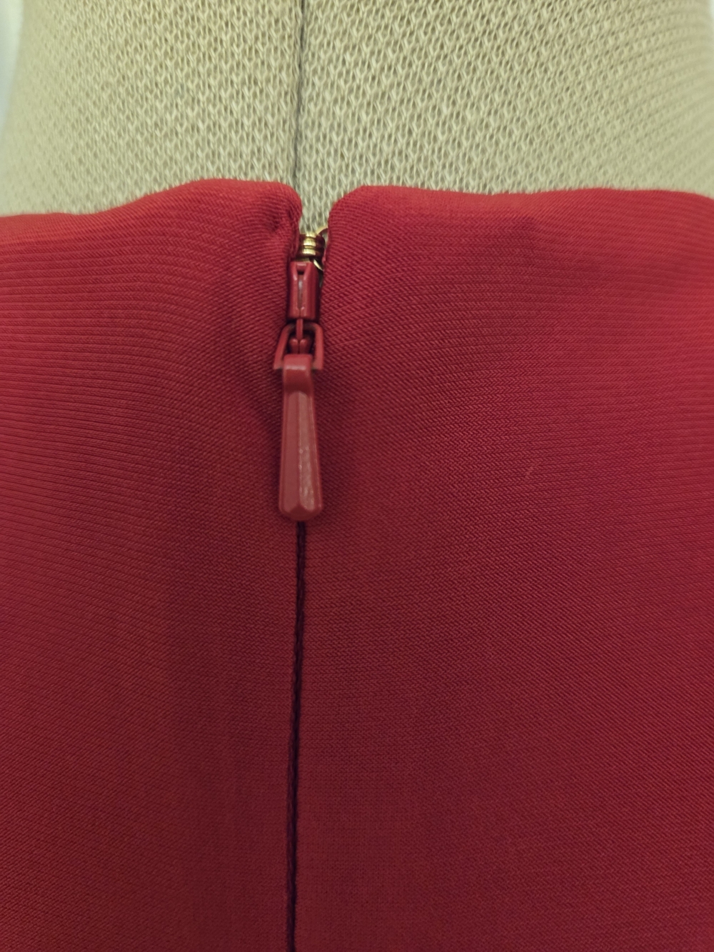 Ramy Brook Red Plunge Ruched Dress - Picture 7 of 12